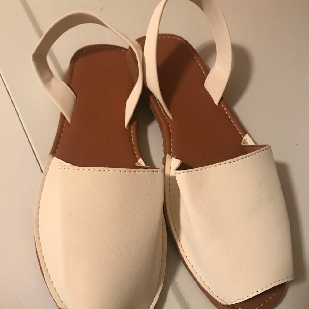 White Sandals